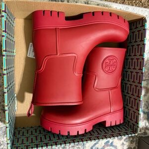 Tory Burch Ankle Rain Boot NWT